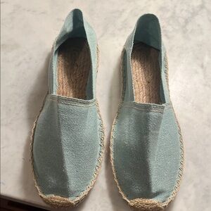Women's Light Blue Espadrilles